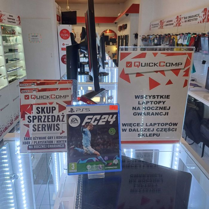 Gra PlayStation 5 / PS5 FC 24 Gwarancja 1 rok QUICK-COMP