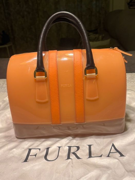 Mala Furla Candy Bag Laranja