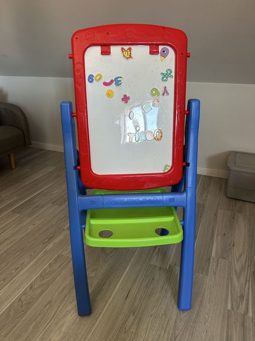 Quadro de giz e branco