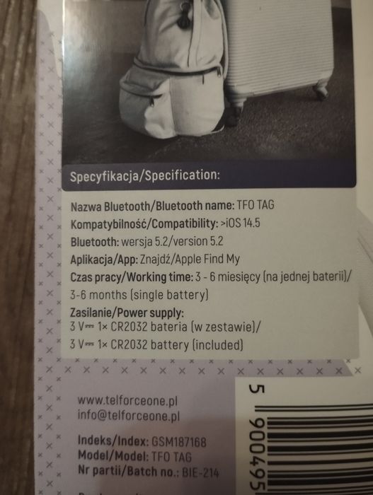 Lokalizator bluetooth