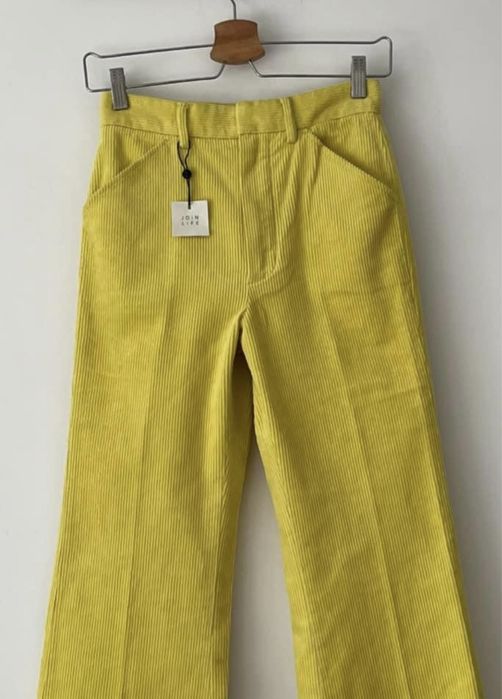 Massimo Dutti spodnie sztruksowe roz 34