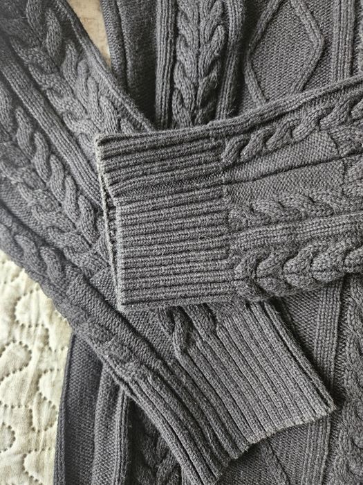 Gruby sweter stone island 100% bawełna