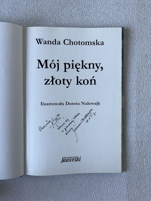 Mój piękny koń Wanda Chotomska
