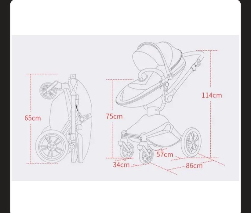 Дитяча коляска Hot mom