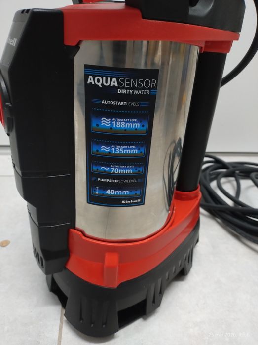 Pompa do wody brudnej Einhell z serii Aqua Sensor