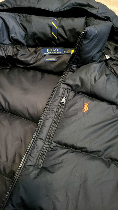 Kurtka puchowa Polo Ralph Lauren, NOWA, CZARNY
