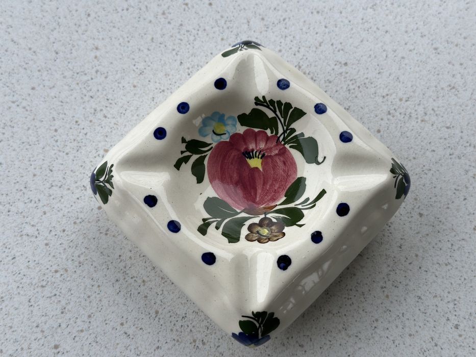 Popielniczka. Ceramika Włocławek. Naczynia retro/vintage.