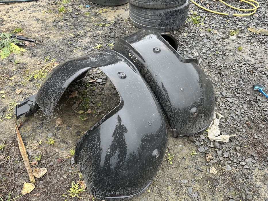 BMW E39 передні підкрилки великі е39 подкрилки перед