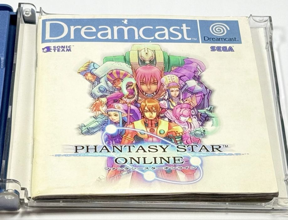 Phantasy Star Online Sega Dreamcast
