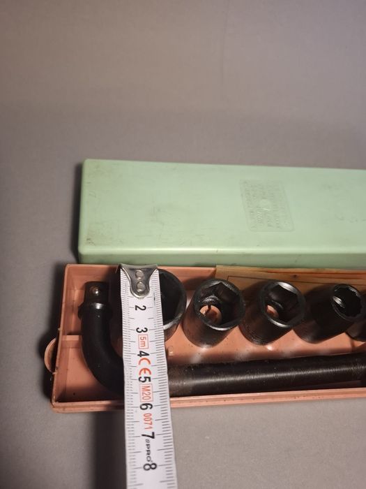 Zestaw kluczy nasadowe prl Nowe