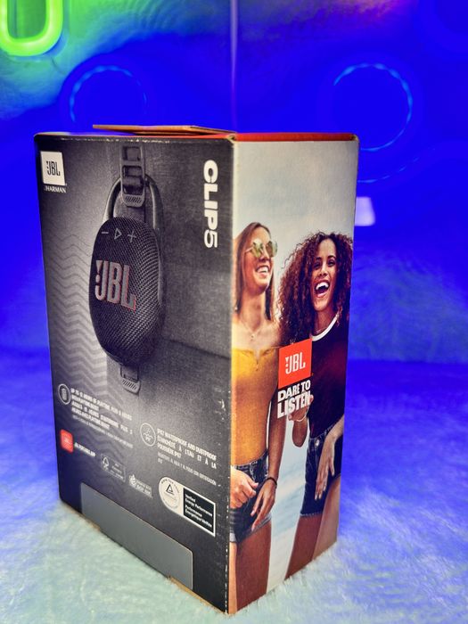 Портативна Bluetooth колонка JBL Clip 5 — Нова