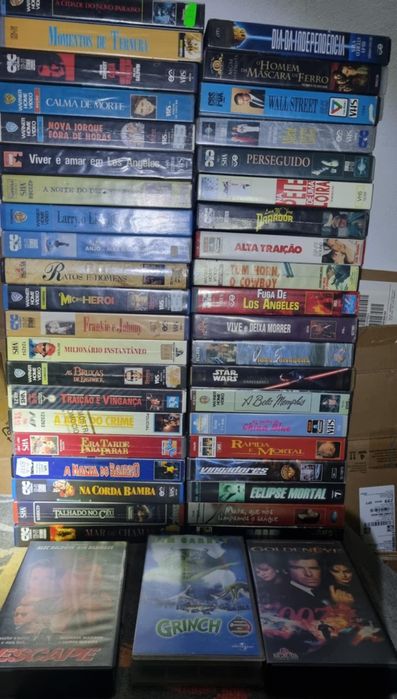 VHs originais clássicos, Pokémon  e adultos vintage