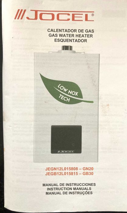 Esquentador Digital como Novo