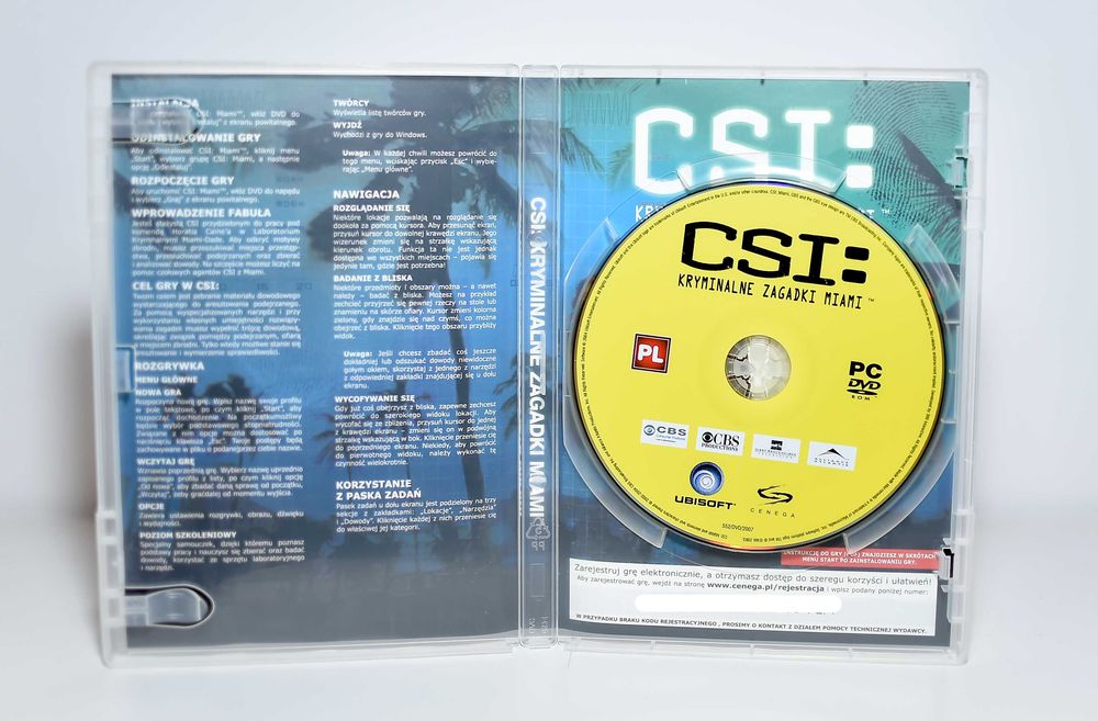 Gra PC #	CSI: Kryminalne Zagadki Miami