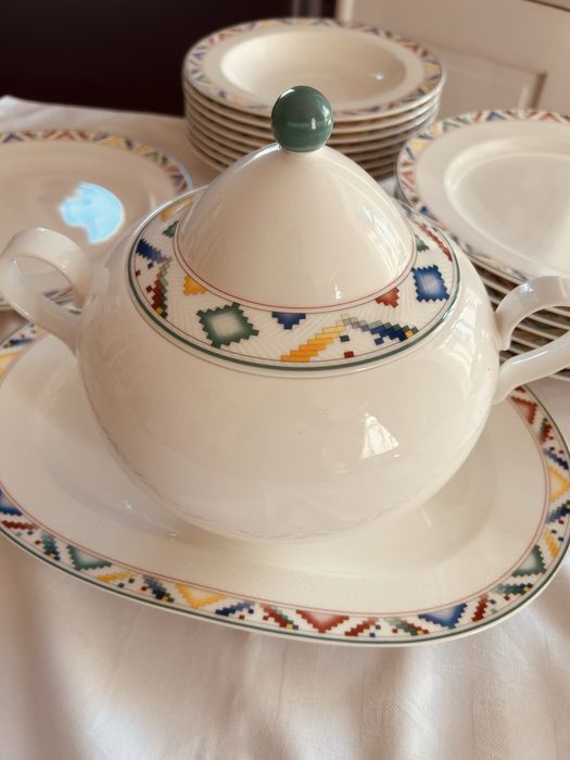 Piękny serwis obiadowy Villeroy&Boch