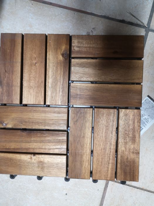 Podest, płytka balkon akacja 30x30