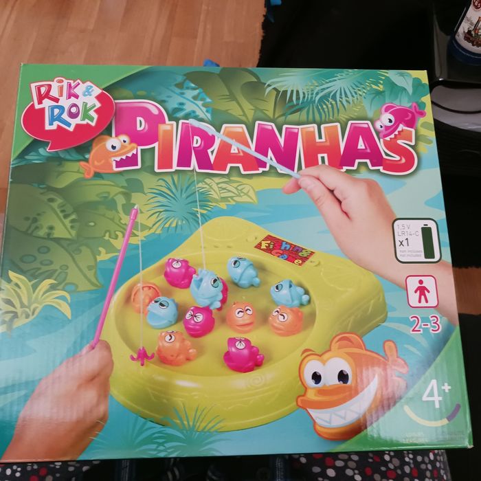 Jogo Pesca Às Piranhas Rik & Rok , Auchan,  4+