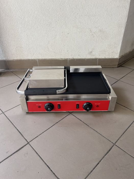 Гриль Прижимний Жарочна Поверхня Комбінований