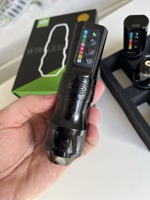 Máquina Tatuagem Profissional tipo FK Irons Exo NOVA Tattoo 2 baterias