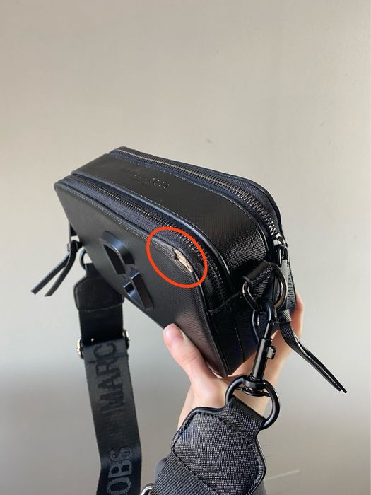 РОЗПРОДАЖ жіноча сумка Marc Jacobs чорна кроссбоди женская сумка марк джейкобс через плечо