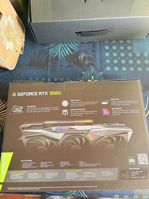 MSI GeForce RTX 3060 Gaming Z Trio 12 GB GDDR6