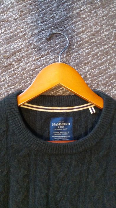 50% вовна!!! Гольф з воротником поло John Partridge. Светр джемпер wool HAMMOND 80 % вовна