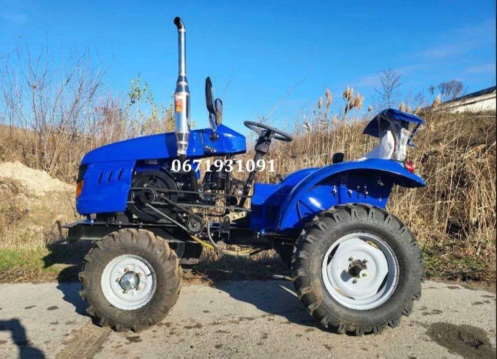 Трактор Кентавр 160 BN Широка гума Посилена рама + Плуг + Фреза Кредит