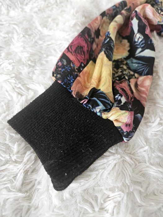 Bluza rozpinana w kwiaty