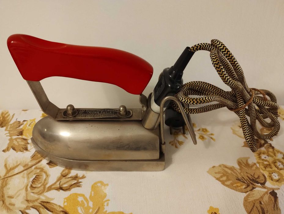 Żelazko PRL 1969 rok nowe