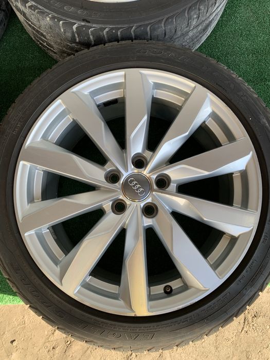 Audi a4 b9 a5 b9 A3 s-line диски титани шини 5х112 ET 40 R18 245/40/18