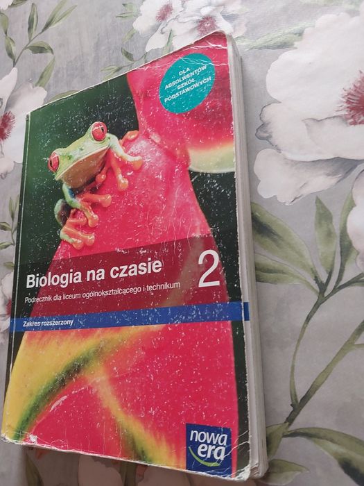 Podręcznik " Biologia na czasie 2 " zakres rozszerzony Nowa Era
