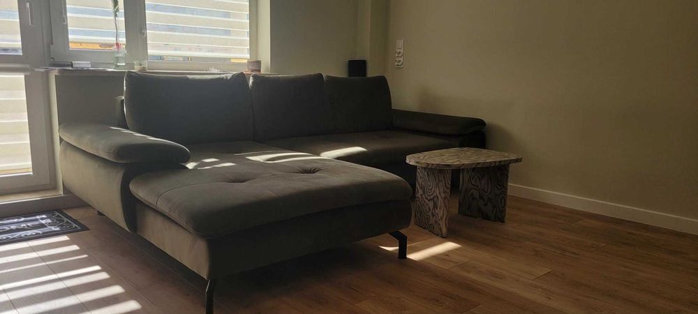 Narożnik VESPA - Narożnik rozkładany, oliwkowy, prawy.