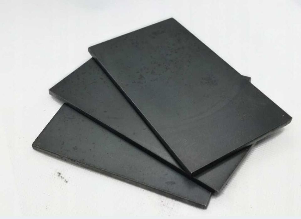 Blacha stalowa formatka marka wypałki 100x100x12