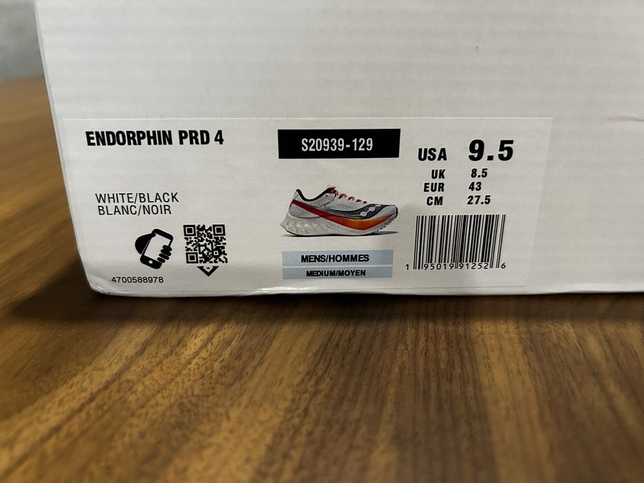 Sapatilhas ténis Saucony Endorphin Pro 4 Novas