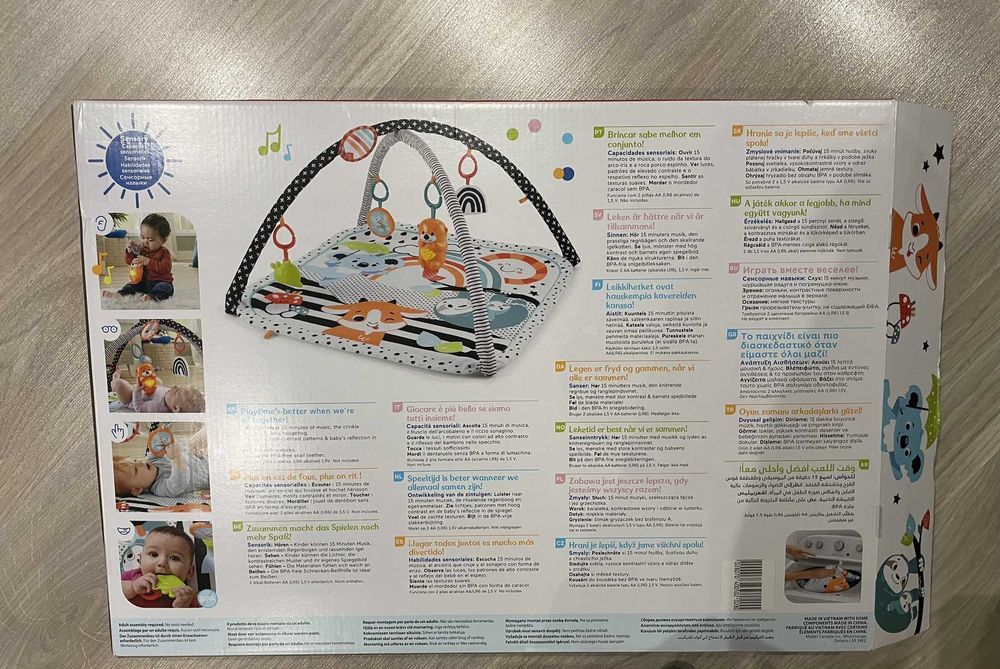 Fisher-Price mata edukacyjna dla niemowlaków 0+