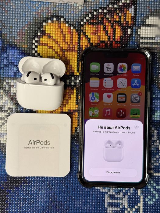 Навушники Apple Airpods 4 (Активне шумопоглинання ANC)