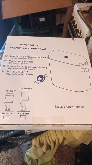 Nowy kompakt WC nowy