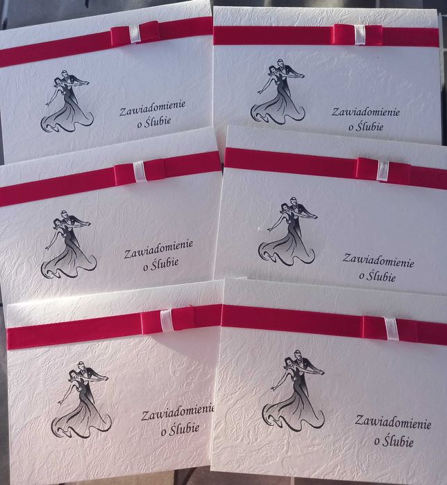 Zawiadomienie o ślubie zawiadomienia ślubne