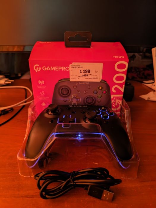 Продам ігровий геймпад GamePro MG1200 всі деталі по тел або відео