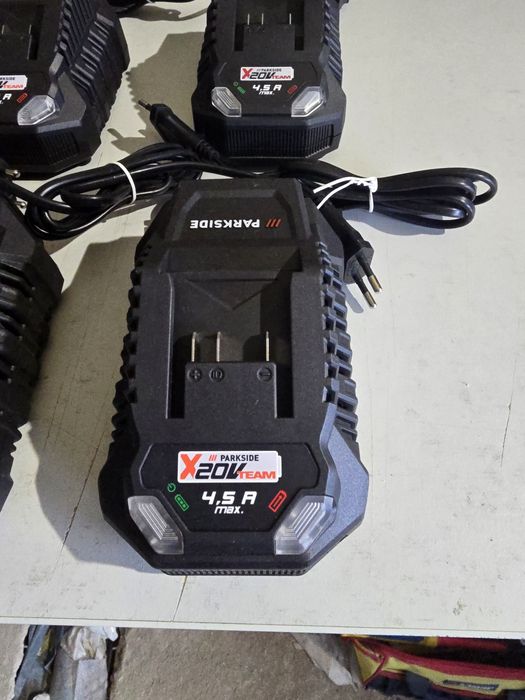 Carregador 20v 4.5ah parkside