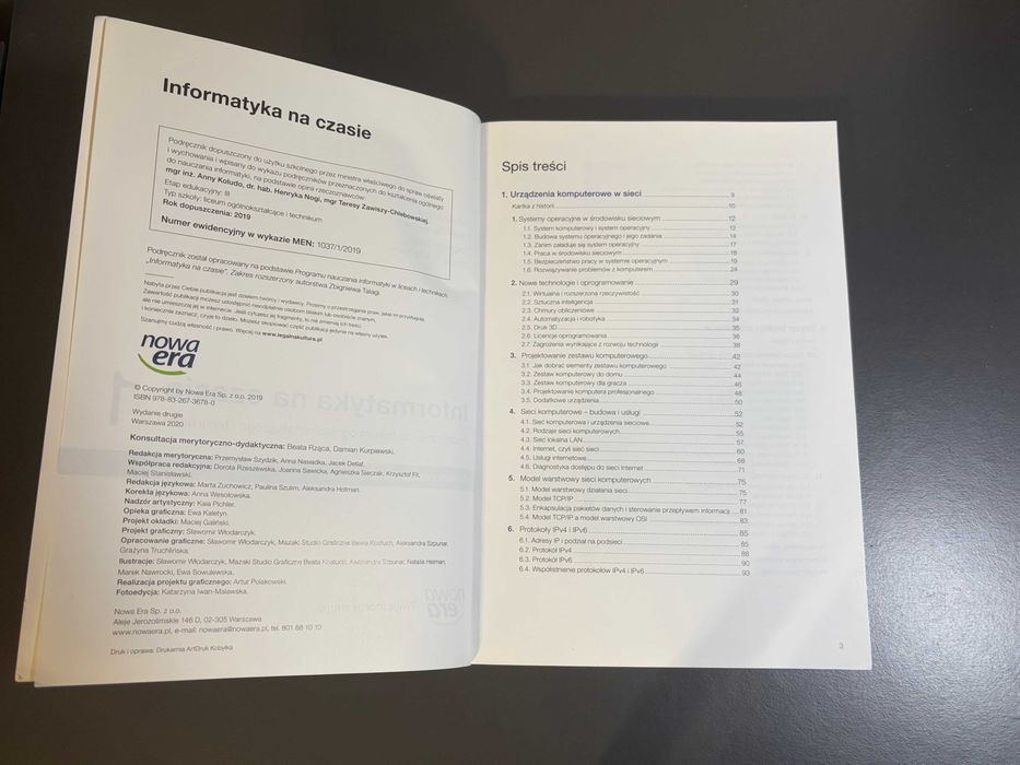 Informatyka na czasie 1 Zakres Rozszerzony Nowa Era