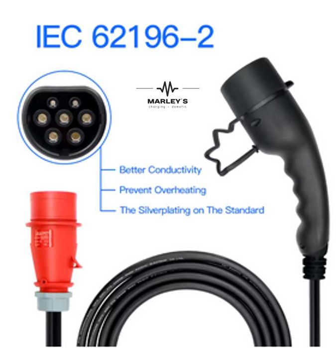 11 kW Portable Charger – 16 A – Type 2 – With Wall Mount64284474990595124