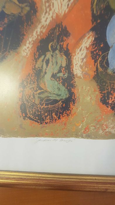 Silkscreen Print with Frame64862566592386122
