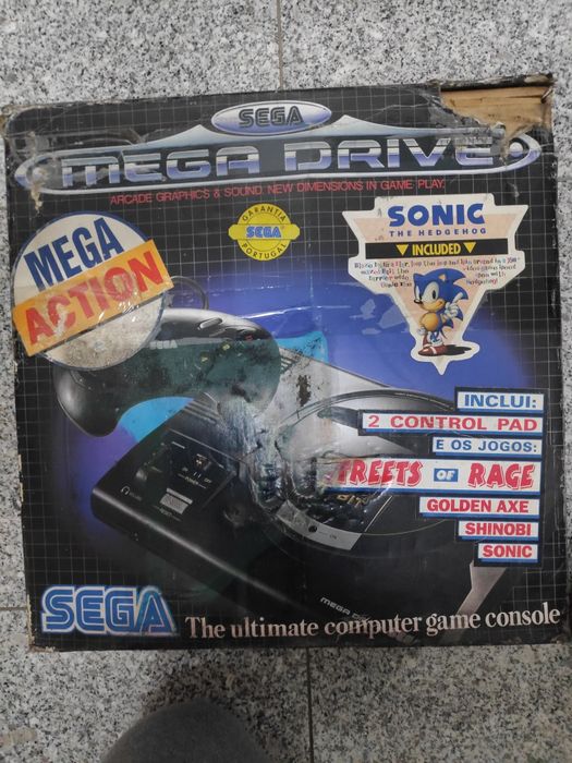 Mega Drive + jogos