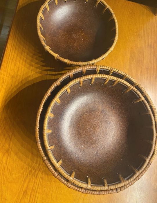 Taças de Madeira 3 unidades