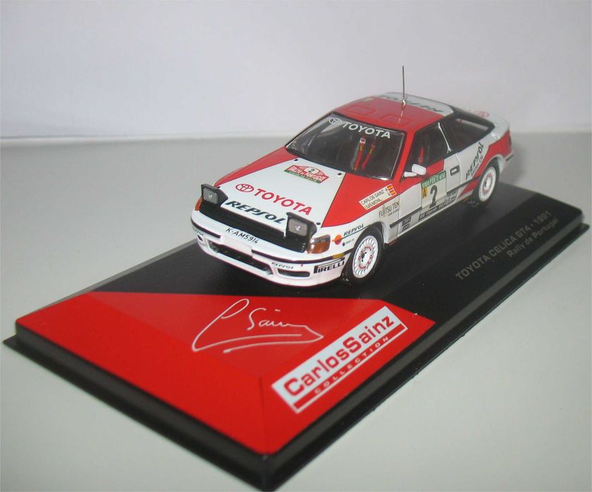 Altaya/Ixo - Toyota Celica GT-4 - Vencedor Rally de Portugal 1991 - Carlos Sainz