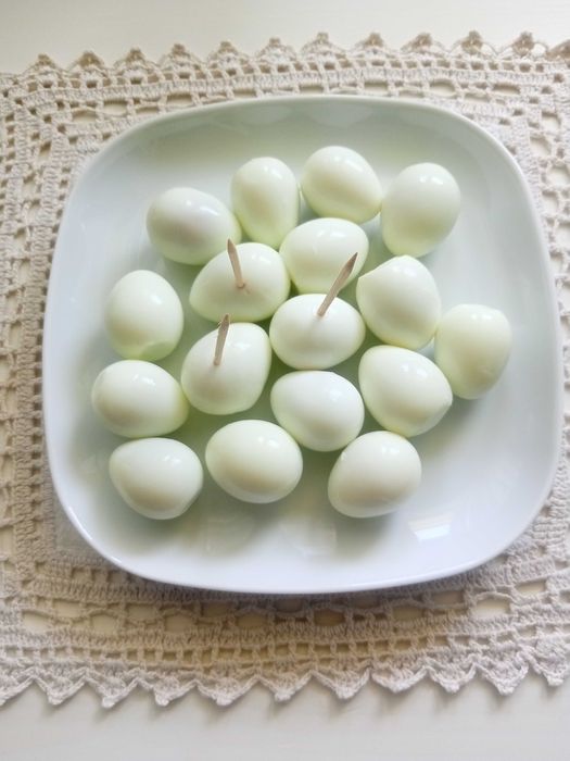 OVOS de Codorniz Cozidos