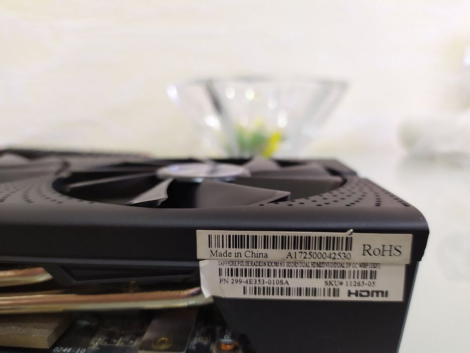 AMD RX 580 8GB Sapphire