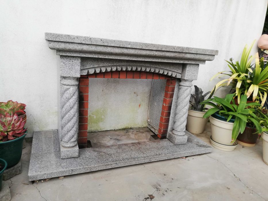 Fogão de sala em granito