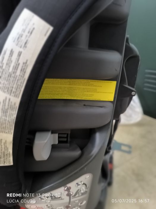 Cadeira rear facing britex multi tech 3